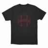 Hustle Circle Emblem Unisex T Shirt Black